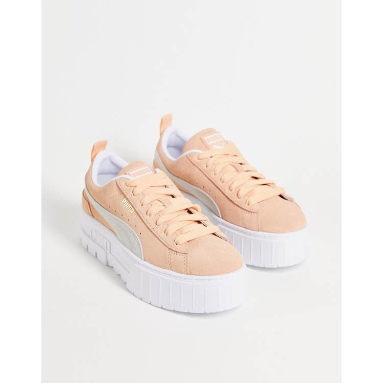 Puma suede peach best sale