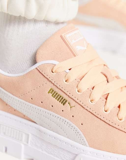 Peach sneakers sale