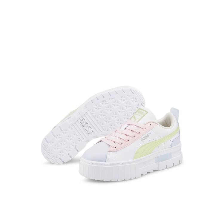 Lime green and pink hot sale pumas