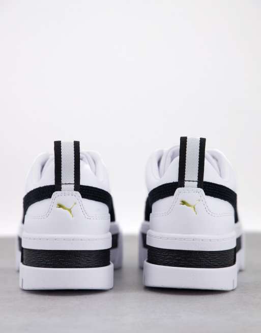 Puma platform sneakers shop black and white