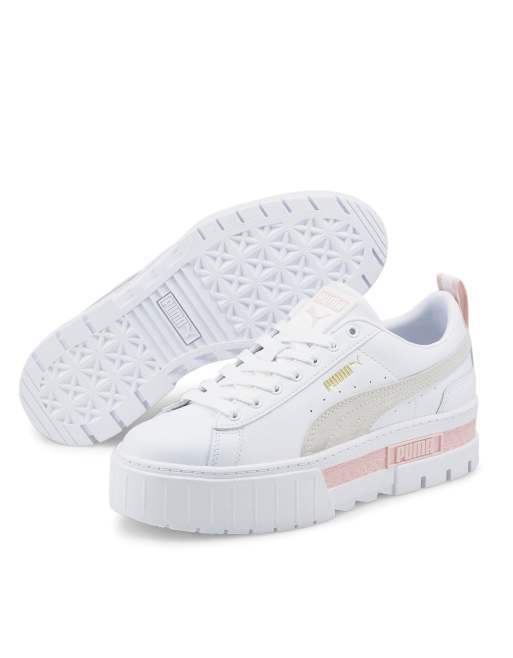 Puma platform oatmeal sale