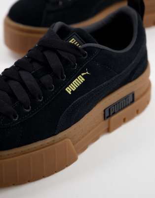 puma brown platform