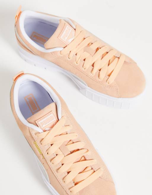 Peach store puma shoes