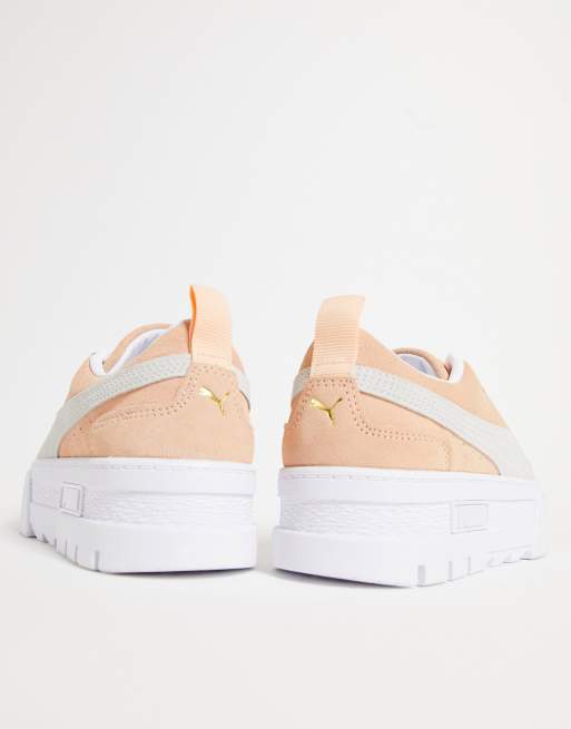 Puma best sale platform peach