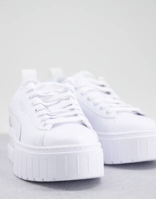 puma mayze platform trainers