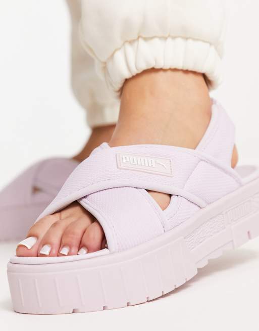 Puma sandalen store fell rosa