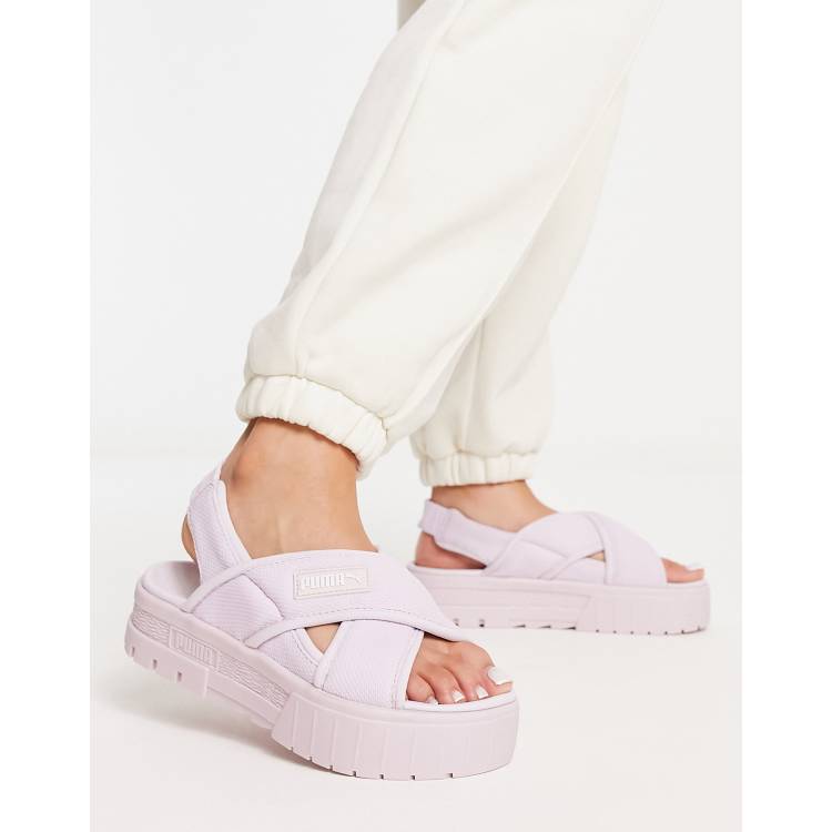 Puma slip shop on sandals