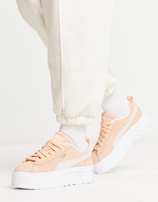 Puma platform arancione on sale