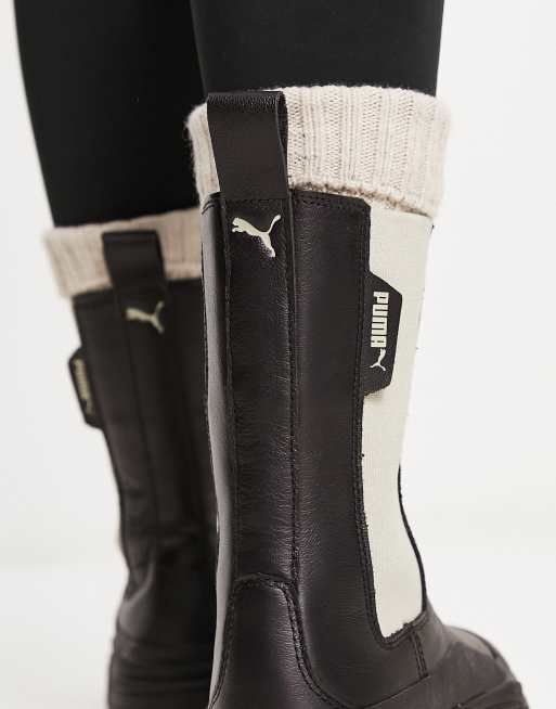 Puma shop leather boots