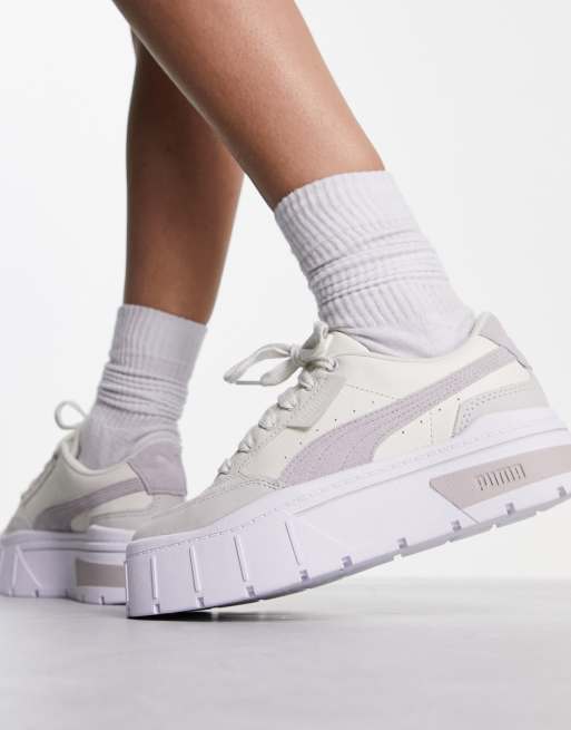 Puma grey clearance sneakers womens