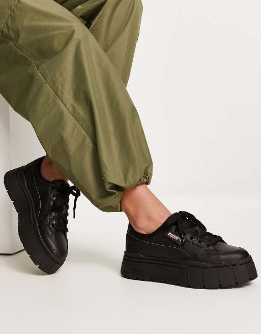 Puma Mayze Wedge Outfit Puma Mayze Sneakers Outfit Mayze Women'S