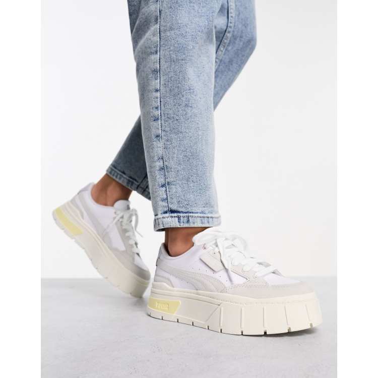 Puma platform clearance clear bottom