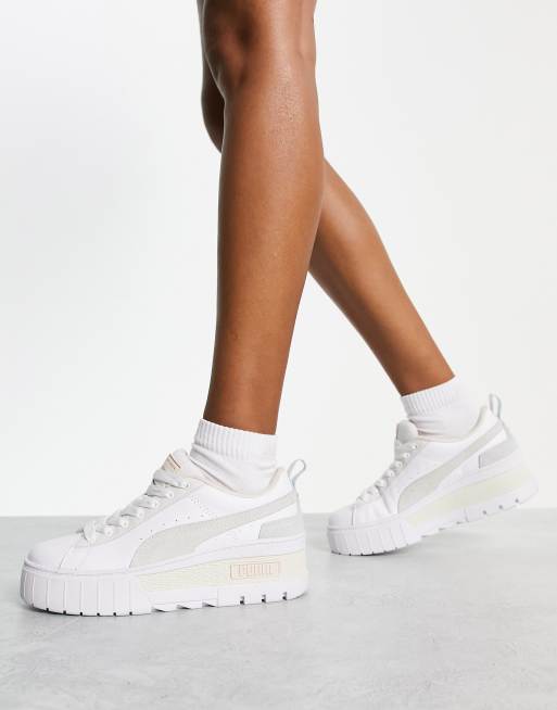 Puma high top clearance wedge sneakers