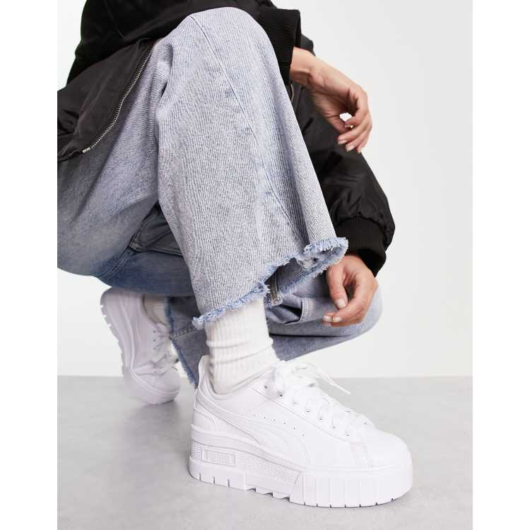 Asos cheap wedge sneakers