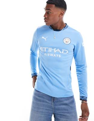 Puma MCFC football jersey in blue