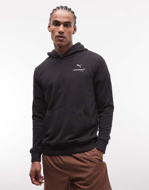 Puma Mclaren racing essentials hoodie in black - view 1