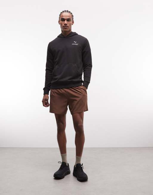 Puma Mclaren racing essentials hoodie in black, 2 of 5