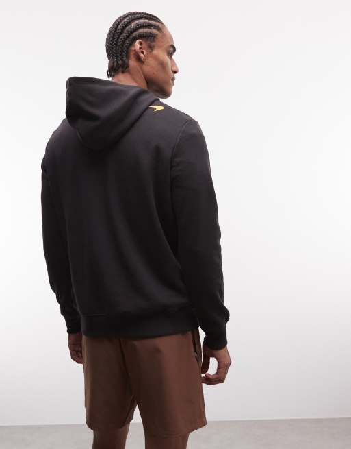 Puma Mclaren racing essentials hoodie in black, 3 of 5