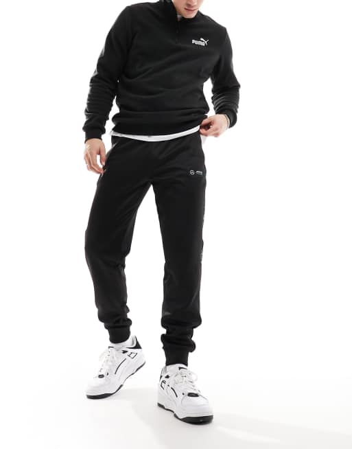 Puma Mercedes-amg petronas mt7 regular motorsport track pants in puma black