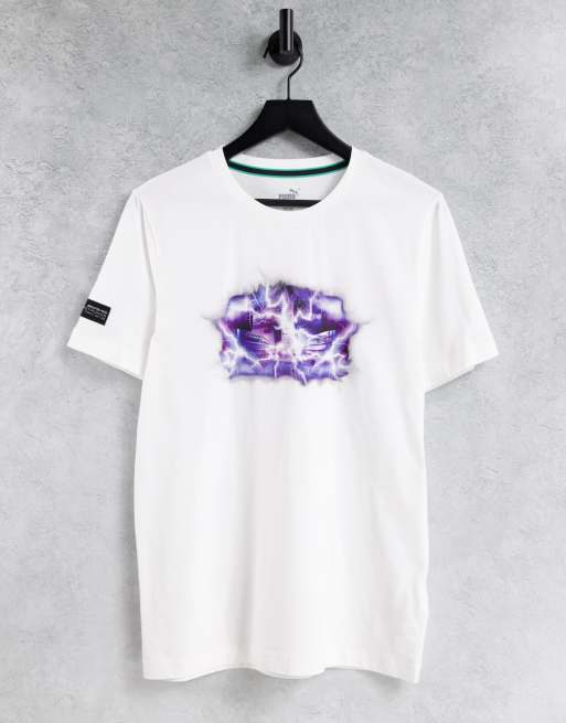 puma mercedes t shirt white