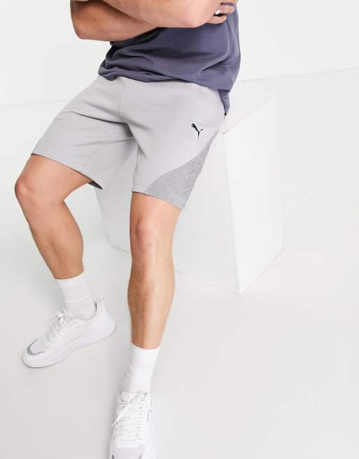 Puma track store shorts silver