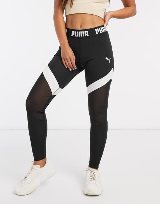 Puma Mesh Panel Active Leggings - Exclusive to ASOS