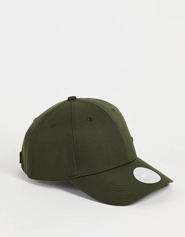 Puma - metal cap in khaki green