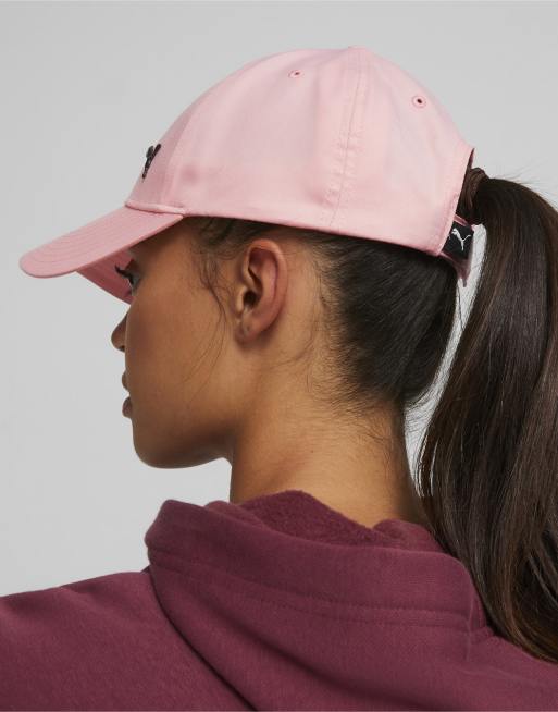 Puma Metal cat cap in light pink ASOS