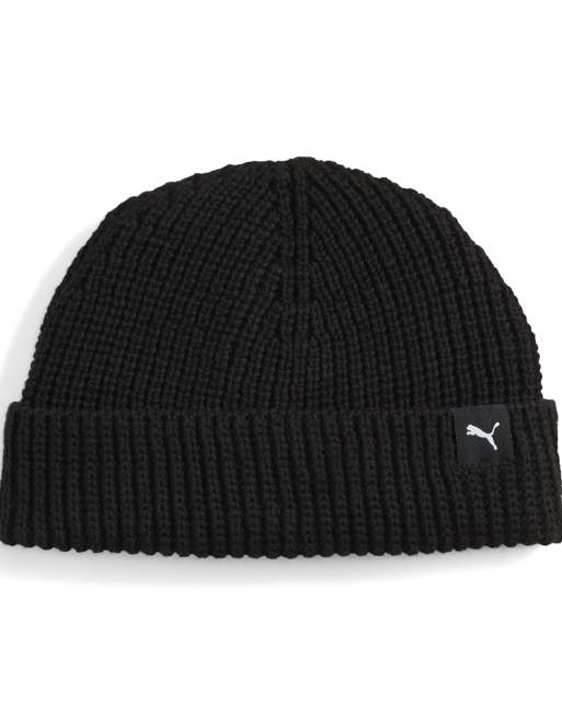 Puma Mini fisherman beanie in puma black