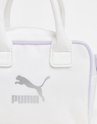 puma white purse