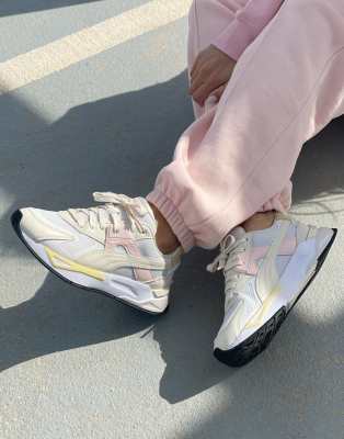 puma colourblocked sneakers