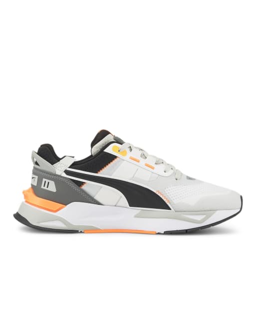 orange sneakers puma