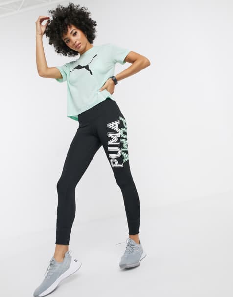 Puma – Modern Sports – Grüne Leggings