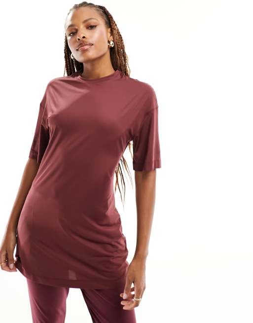 Burgundy shop puma dress