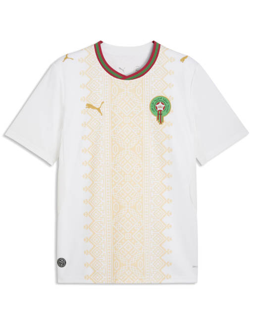 Puma Morocco away jersey in white, 3 of 4