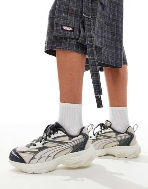 PUMA - Morphic Retro - Cremehvide sneakers - view 1