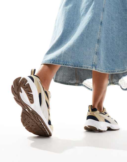 PUMA – Morphic – Sneaker in Navy und Braun ASOS