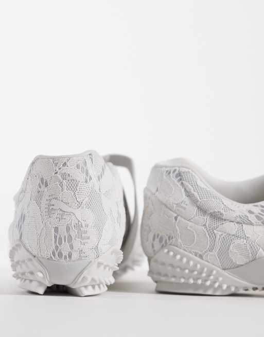 PUMA - Mostro Fey - Baskets en dentelle - Blanc, 2 de 5