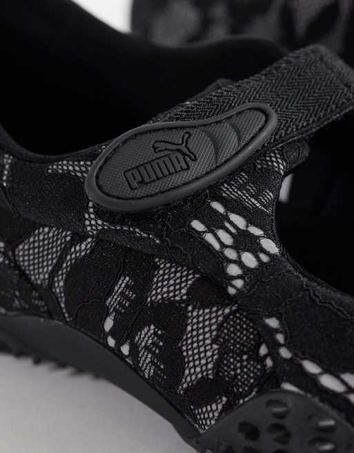 PUMA – Mostro Fey – Czarne sznurowane buty sportowe, 3 z 5