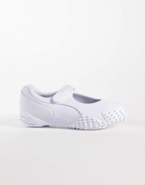 Puma Mostro Fey leather trainers in white - view 1
