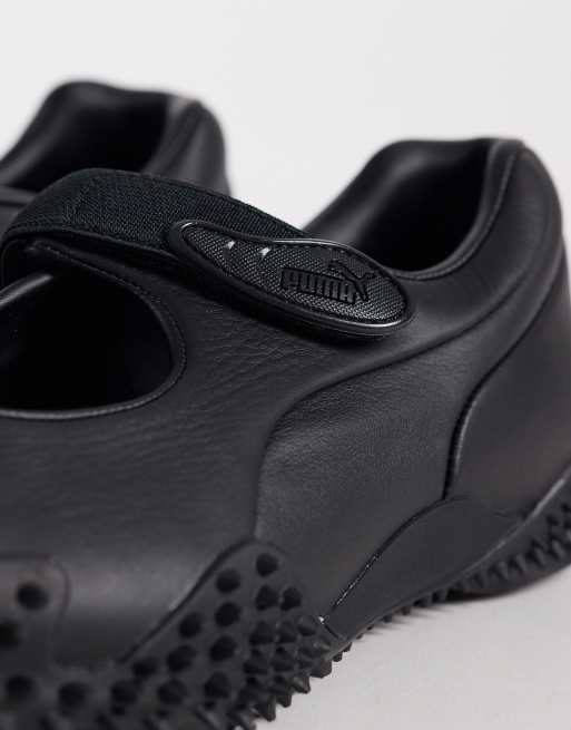 PUMA - Mostro Fey - Sorte sneakers i læder, 3 af 5