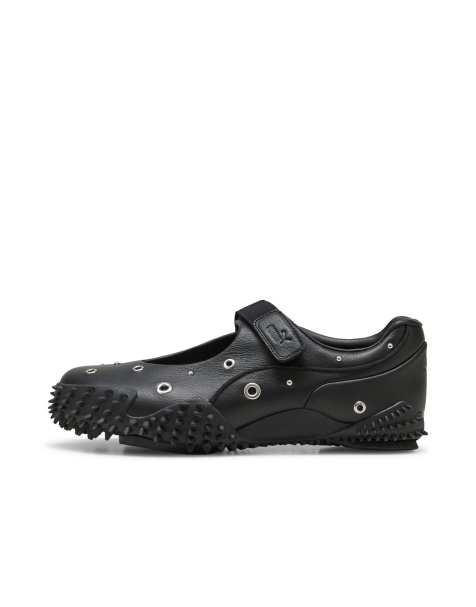 Puma Mostro fey studs leather shoes in black in black - view 1