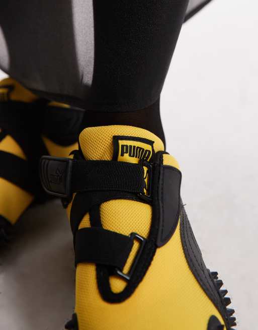 PUMA – Mostro OG Prime – Żółto-czarne buty sportowe unisex, 3 z 5