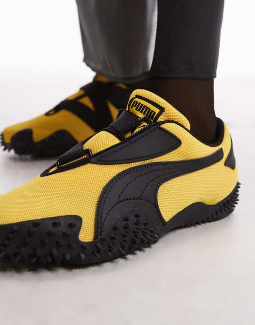PUMA – Mostro OG Prime – Żółto-czarne buty sportowe unisex, 5 z 5