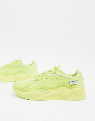 Puma Motorsport RS-X3 trainers in neon 