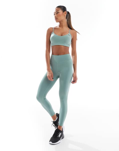 PUMA - Move - Legging met hoge taille in groen - view 1
