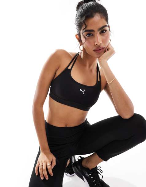 PUMA – Move – Sport-BH in Schwarz mit Trägern - view 1