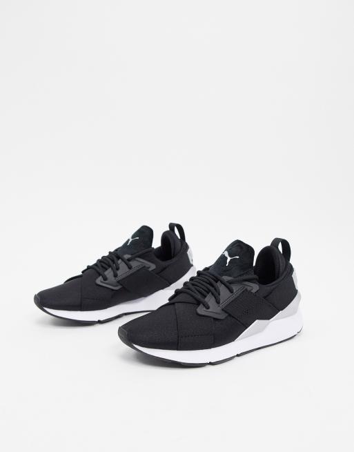 Puma muse satin sneakers sale