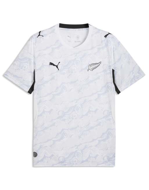 Puma New zealand away jersey in white, 3 of 4