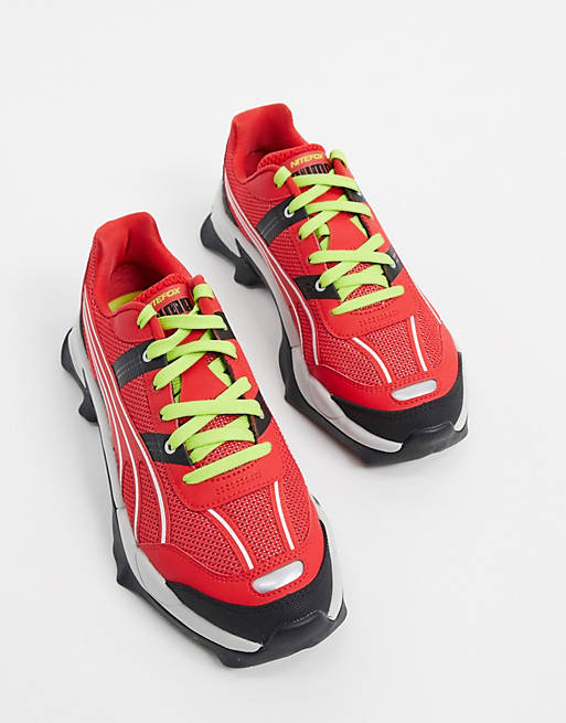Puma Nitewolf Highway sneakers in red